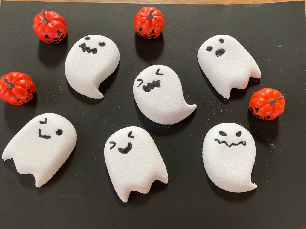 ハロウィーンバスボム　バスボム作り